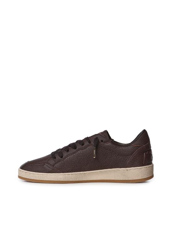 26FW 골든구스 볼 스타 스웨이드 스니커즈 GMF00117 F00888855381 DARK BROWN - GOLDEN GOOSE