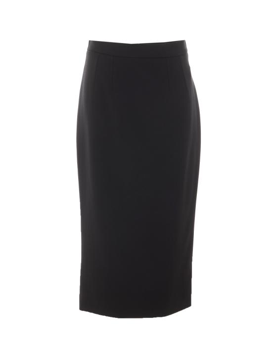26FW 돌체앤가바나 미디 스커트 F4DEJT FUBCEN0000 BLACK