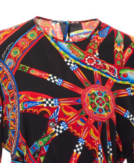 26FW 돌체앤가바나 미디 원피스 F623AT FSA9UHN6CL Multicolor - DOLCE & GABBANA