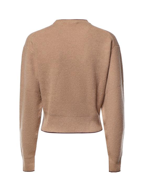 26FW 끌로에 스웨터 CH26AMP41710 218 BLEACHED BROWN - CHLOE