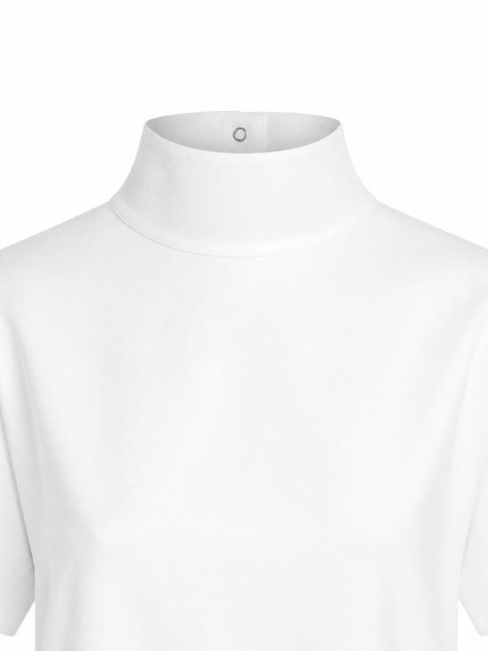26FW 알라이아 반팔 티셔츠 AA9I0031J095D 000 WHITE - ALAIA