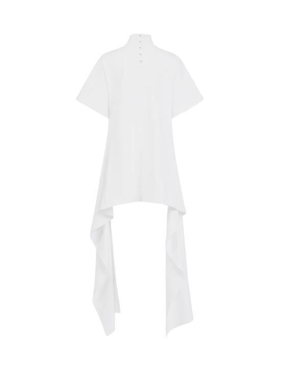 26FW 알라이아 반팔 티셔츠 AA9I0031J095D 000 WHITE - ALAIA
