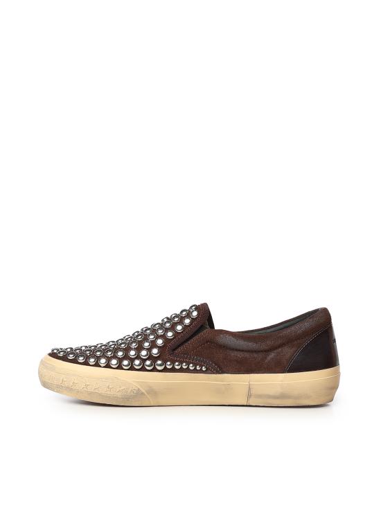 26FW 골든구스 스니커즈 GMF00306 F000876355381 DARK BROWN - GOLDEN GOOSE