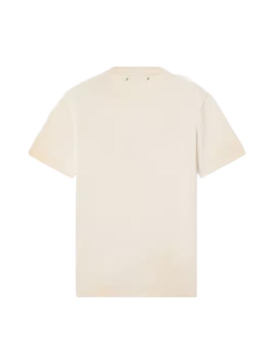 26FW 골든구스 반팔 티셔츠 GMP01220 P00262111560 HERITAGE WHITE - GOLDEN GOOSE