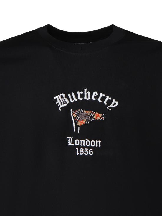26FW 버버리 반팔 티셔츠 8128196 A1189 BLACK - BURBERRY