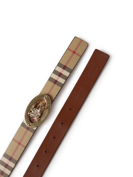 26FW 버버리 벨트 8130008 A7026 ARCHIVE BEIGE TOBACC - BURBERRY