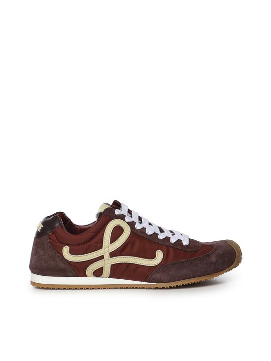 26FW 로에베 발레 러너 2.0 스니커즈 M816282XCG 0138 COPPER RED VANILLA AUBERGINE
