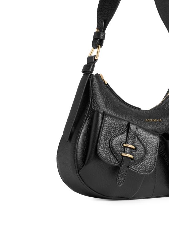 26FW 코치넬리 숄더백 E1VGK120201 001 BLACK - COCCINELLE