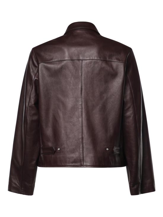 26FW 라르디니 가죽 자켓 ACWOODY AC67083450 BROWN - LARDINI