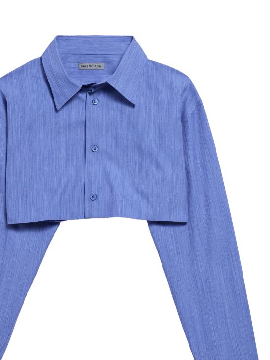 26FW 발렌시아가 셔츠 872327 TUT304011 BLUE - BALENCIAGA