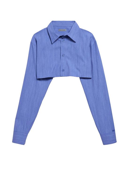26FW 발렌시아가 셔츠 872327 TUT304011 BLUE