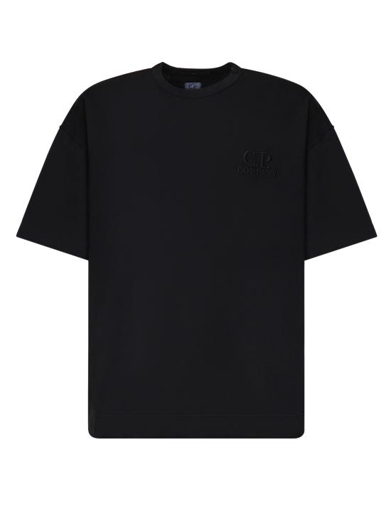 26FW 씨피 컴퍼니 반팔 티셔츠 21CMTS163A 005697G999 BLACK