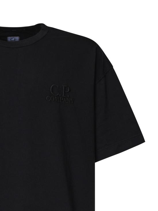 26FW 씨피 컴퍼니 반팔 티셔츠 21CMTS163A 005697G999 BLACK - C.P. COMPANY