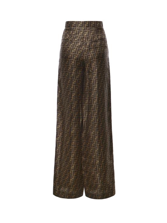 26FW 펜디 FF 트윌 팬츠 FR6606 A8G3F118W BROWN - FENDI
