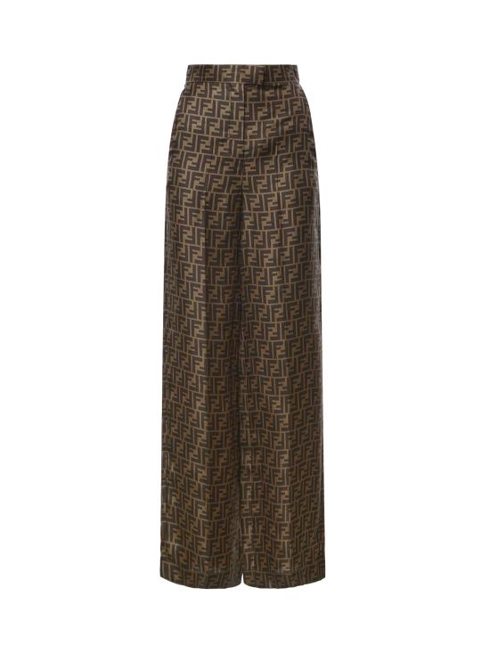 26FW 펜디 FF 트윌 팬츠 FR6606 A8G3F118W BROWN