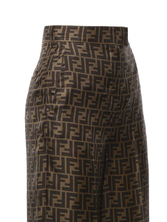 26FW 펜디 FF 트윌 팬츠 FR6606 A8G3F118W BROWN - FENDI
