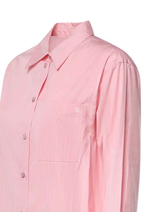 26FW 버버리 셔츠 8127333 C6258 DAHLIA PINK WHITE ST - BURBERRY