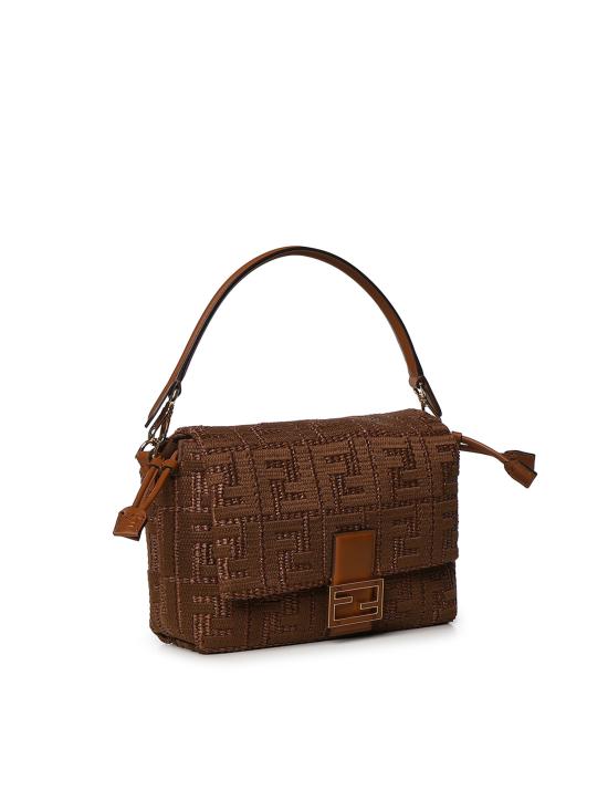 26FW 펜디 미디엄 맘마 바게트 백 8BR833 AY6GF1UJK BROWN - FENDI