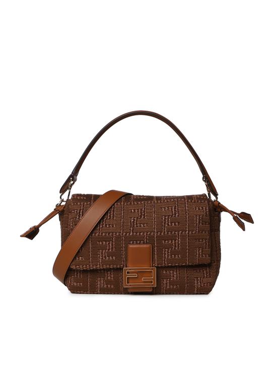 26FW 펜디 미디엄 맘마 바게트 백 8BR833 AY6GF1UJK BROWN