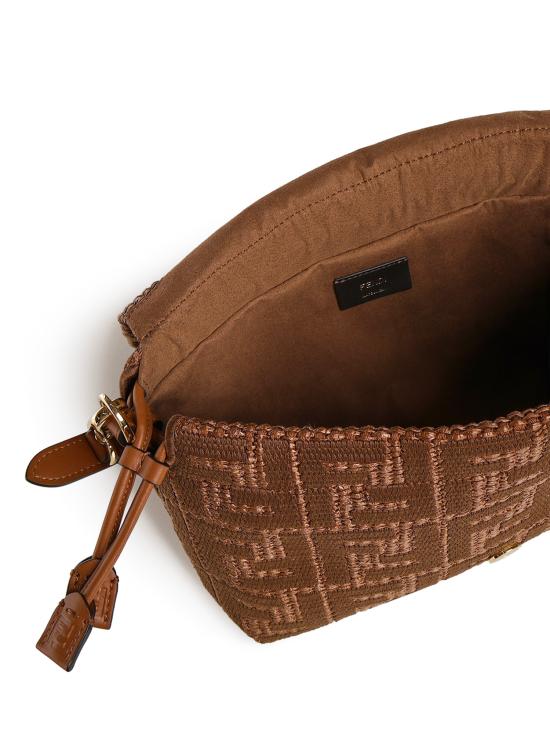 26FW 펜디 미디엄 맘마 바게트 백 8BR833 AY6GF1UJK BROWN - FENDI