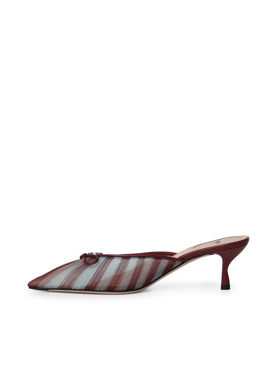 26FW 펜디 뮬/슬리퍼 8R9012 AY2NF1XHS BURGUNDY LIGHT BLUE - FENDI