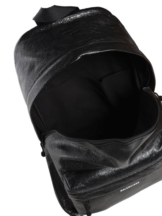 26FW 발렌시아가 로고 패치 익스플로러 백팩 503221 1VG071000 BLACK - BALENCIAGA