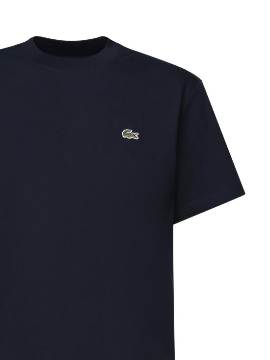 26FW 라코스테 반팔 티셔츠 TH7318 166 Midnight blue - LACOSTE