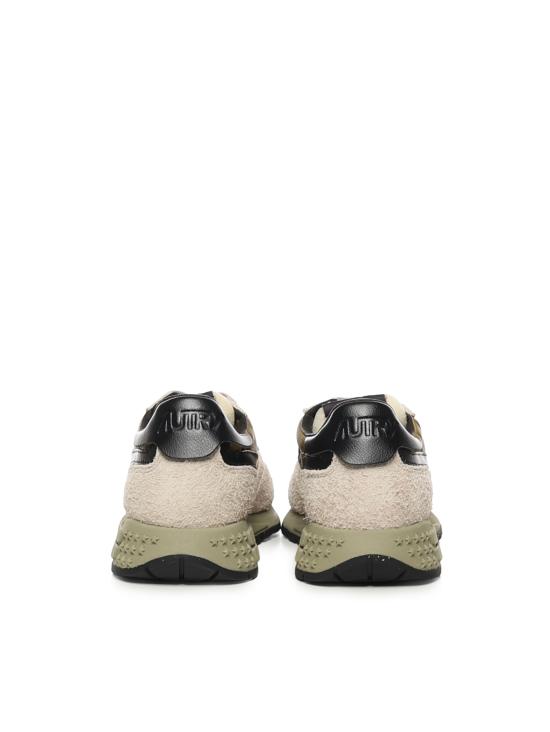 26FW 오트리 릴윈드 로우 나일론 스웨이드 스니커즈 WWLM BY05 SPIAGGIA DRIED HERB BLACK - AUTRY