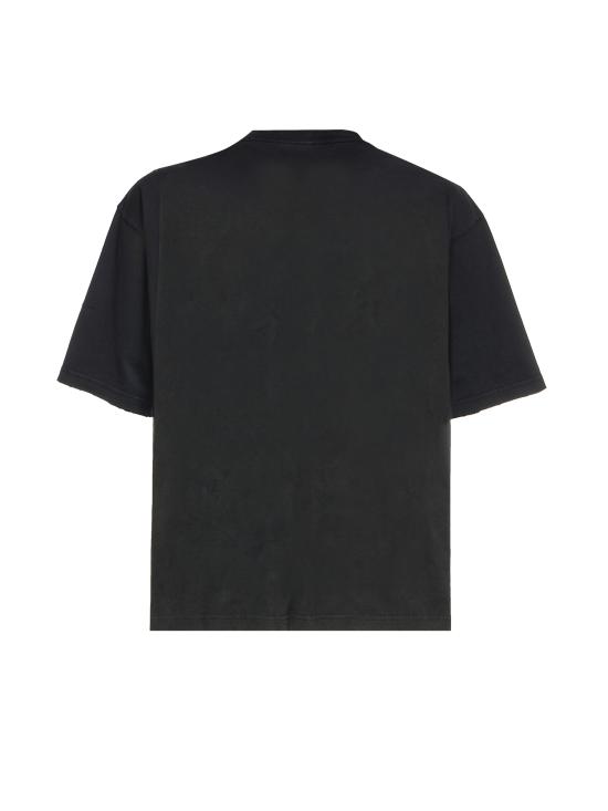 26FW 발렌시아가 디 어드레스 미디엄 핏 티셔츠 764235 TUVO61041 Washed Black - BALENCIAGA