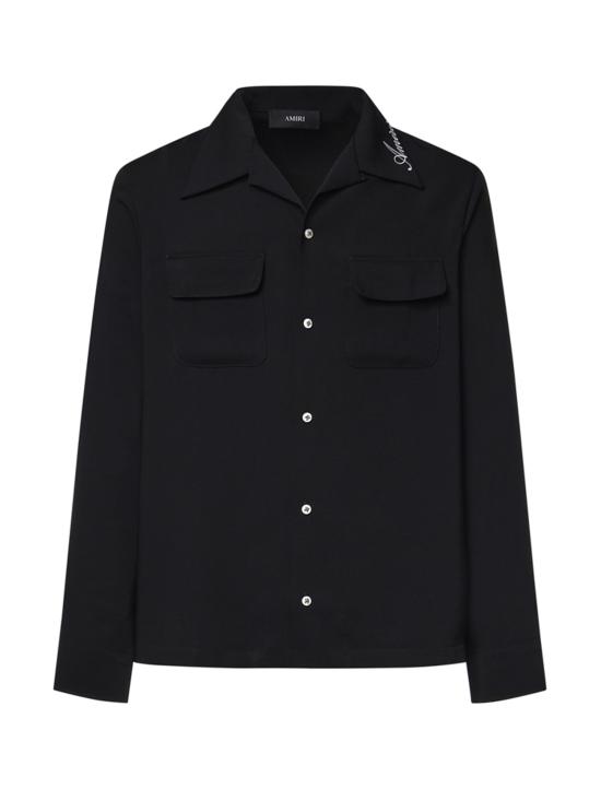 26FW 아미리 긴팔 셔츠 AMSTCA1097 001 BLACK