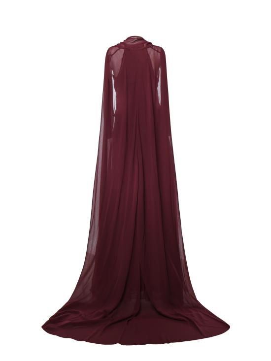 26FW 제니 롱 원피스 81AAO444 00345570 BURGUNDY - GENNY