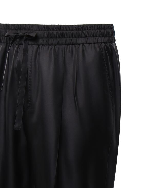 26FW 돌체앤가바나 스트레이트 팬츠 GP12QZ FU1XBN0000 BLACK - DOLCE & GABBANA
