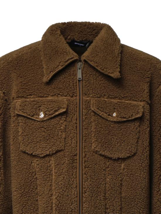 26FW 디스퀘어드2 자켓 S74AM1719 S25602136 BROWN - DSQUARED2
