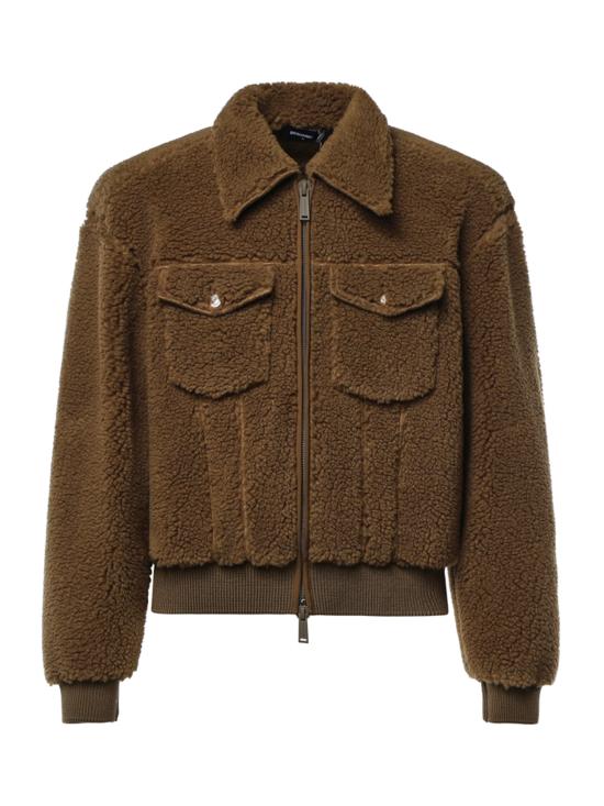 26FW 디스퀘어드2 자켓 S74AM1719 S25602136 BROWN
