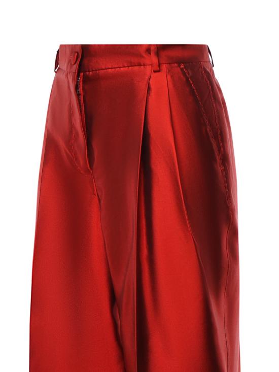 26FW 돌체앤가바나 스트레이트 팬츠 FTDLHT FU116R0156 RED - DOLCE & GABBANA