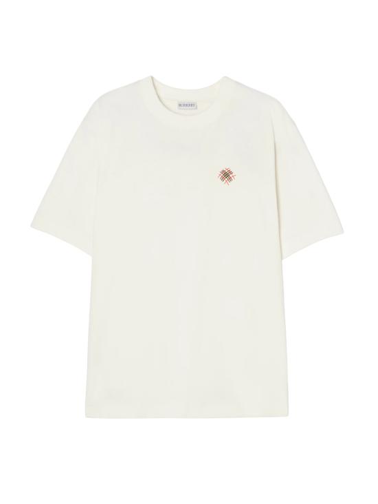 26FW 버버리 반팔 티셔츠 8132688 B7078 CHALK