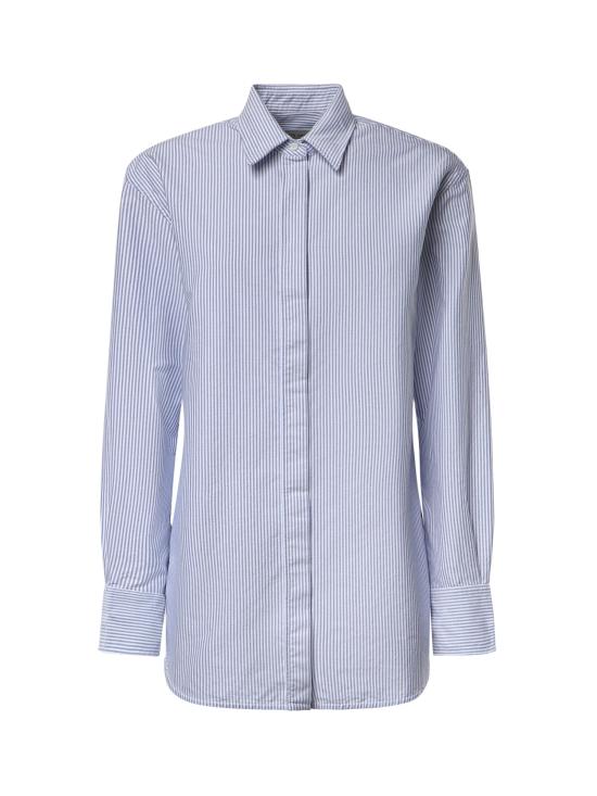 26FW 골든구스 셔츠 GWP00820 P00054880197 LIGHT BLUE WHITE