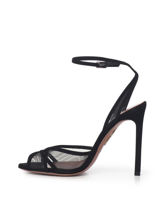 26FW 아쿠아주라 샌들 SSHHIGS0 SFE000 BLACK - AQUAZZURA