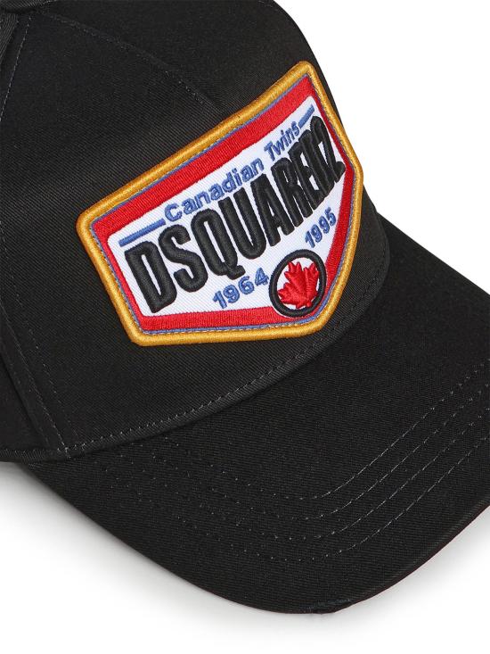 26FW 디스퀘어드2 볼캡 BCM0763 2124 BLACK - DSQUARED2