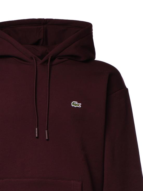 26FW 라코스테 긴팔 티셔츠 SH8863 3KE BORDEAUX - LACOSTE