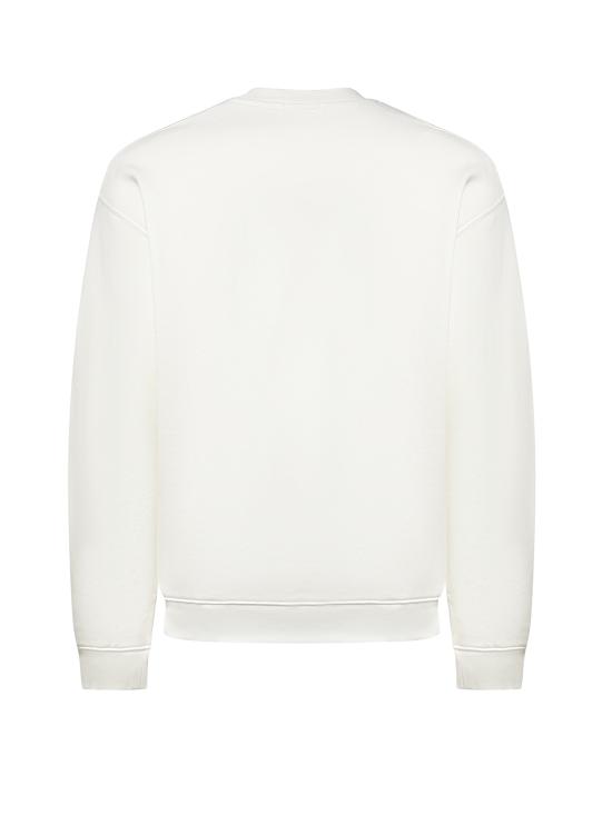 26FW 라코스테 루즈핏 크루넥 풀오버 SH7745 70V WHITE - LACOSTE