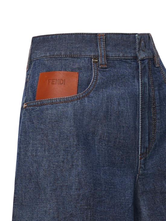 26FW 펜디 숏팬츠 FLP861 AW8HF0QB0 NAVY - FENDI