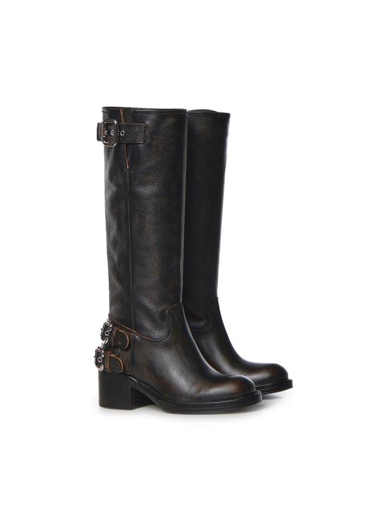 26FW 끌로에 부츠 CHC25A12ESY 001 BLACK - CHLOE