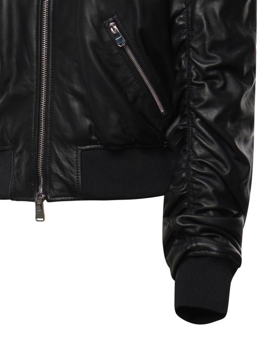 26FW 돈답 가죽 자켓 DJ800 PL0511DXXX999 BLACK - DONDUP
