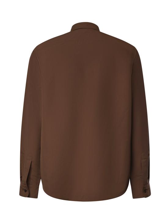 26FW 질샌더 긴팔 셔츠 J22DL0387 J74276601 CHOCOLATE PLUM - JIL SANDER