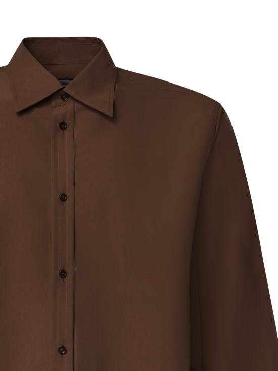 26FW 질샌더 긴팔 셔츠 J22DL0387 J74276601 CHOCOLATE PLUM - JIL SANDER
