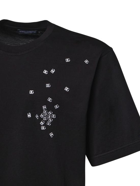 26FW 돌체앤가바나 반팔 티셔츠 G8PN9T G7Q0YN0000 BLACK - DOLCE & GABBANA