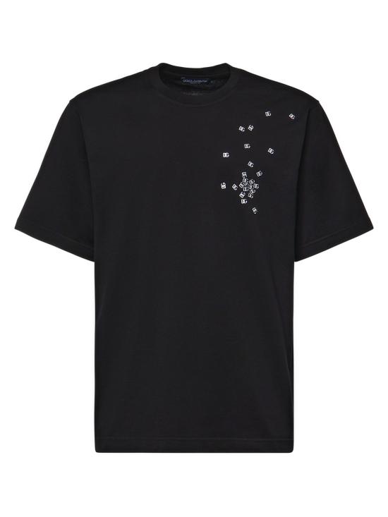 26FW 돌체앤가바나 반팔 티셔츠 G8PN9T G7Q0YN0000 BLACK