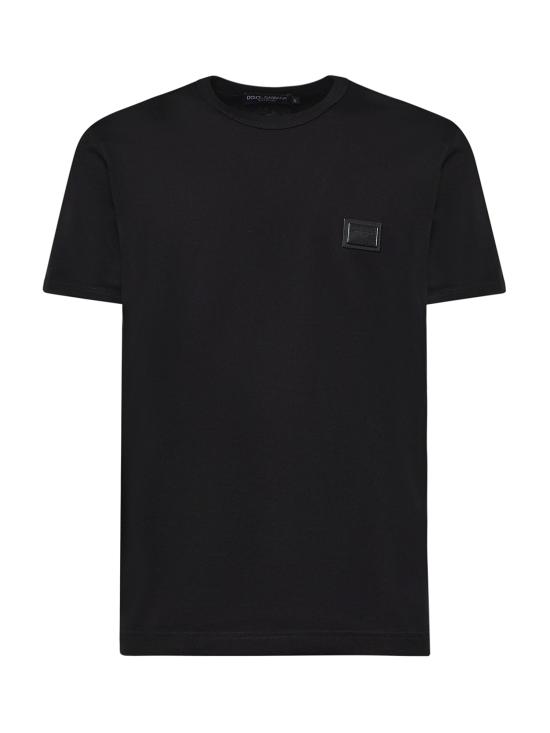26FW 돌체앤가바나 반팔 티셔츠 G8PV1T G7Q1QN0000 BLACK