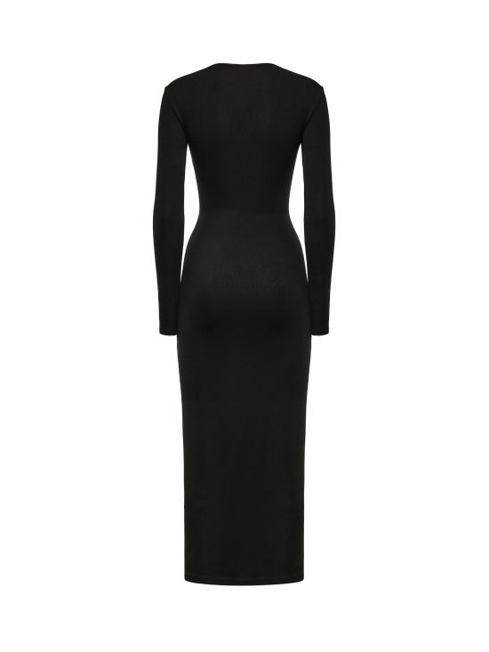 26FW 크리스토퍼에스버 미디 원피스 23033053 BLACK - CHRISTOPHER ESBER